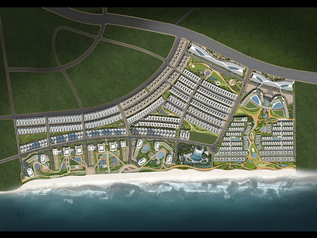 Mặt bằng phân lô dự án Green Paradise Luxury Resort Quy Nhơn