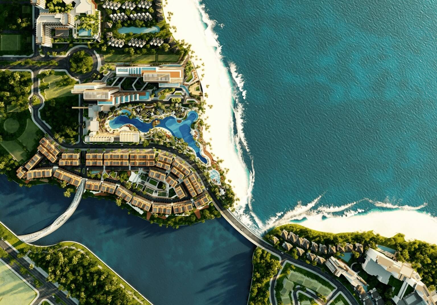 mặt bằng dự án aria bay hạ long